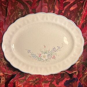 🪻Royal Doulton Westmorland Oval Platter - Lambethware 13.25” 1985✨
